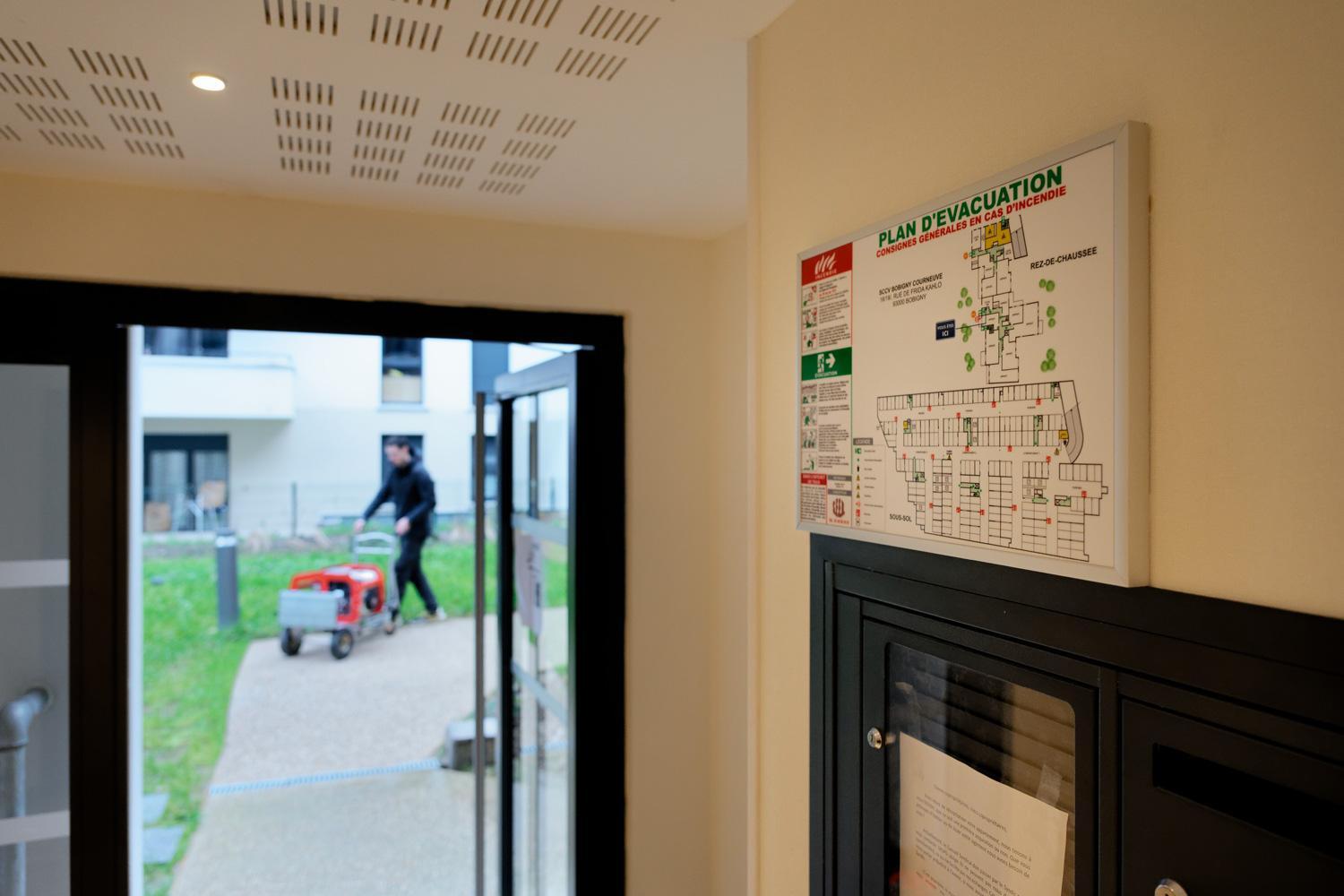 Plan d’évacuation