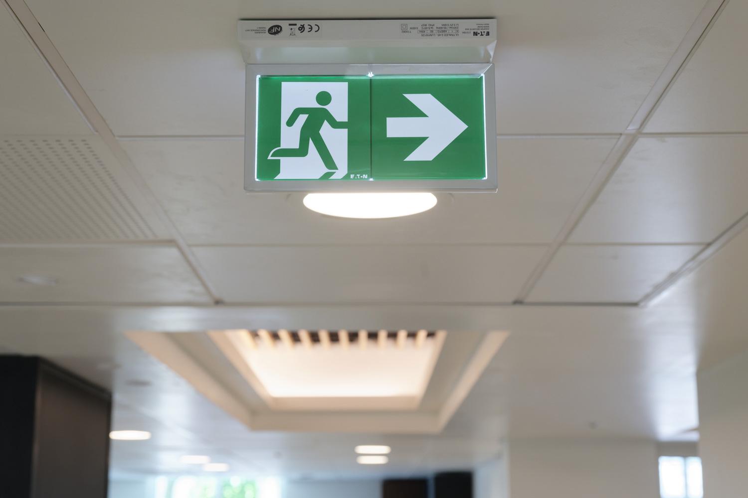 Éclairage de sécurité