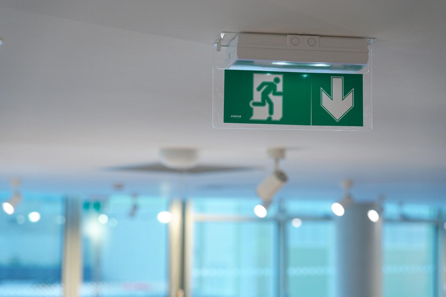 Éclairage de sécurité