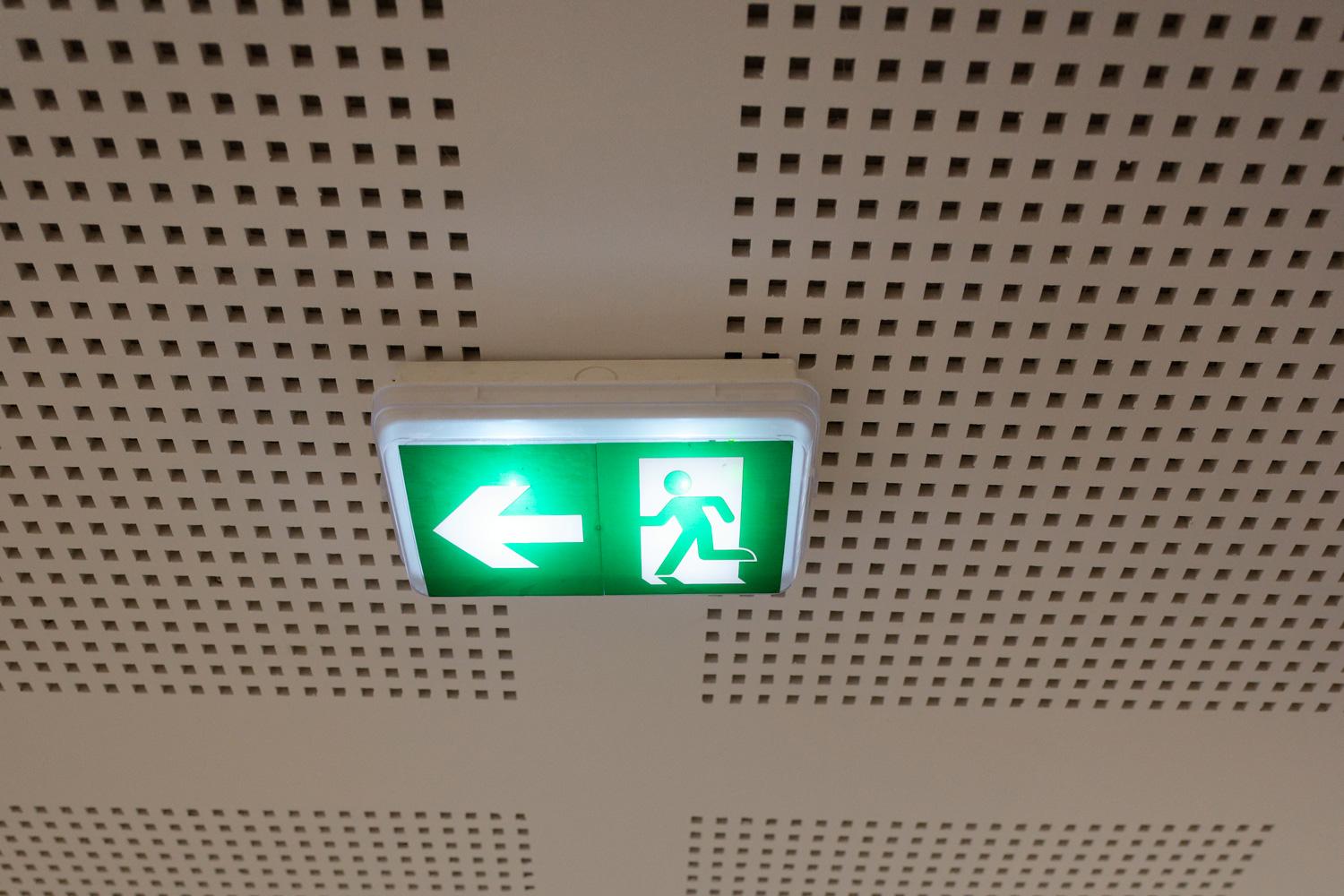 Éclairage de sécurité